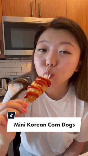 Delicious Extra Cheesy Mini Korean Corn Dogs Recipe