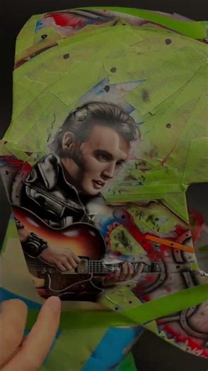 Creating a Stunning Airbrush Portrait of a Music Icon