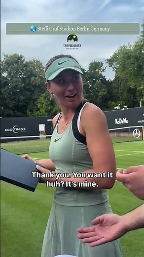 Paula Badosa's Fun Time | Thank you. You want it huh? It's mine | Berlin Open 2026 | Germany