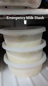 Freezing Whole Milk 🥛 #freezer #tips #milk #foodstorage #simple #nowaste #usewhatyouhave #cooking
