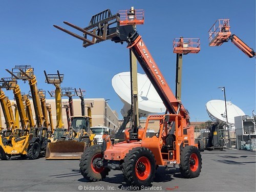2017 Skytrak 8042 8K Telescopic Reach Forklift Telehandler Aux bidadoo -Repair | eBay