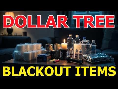 I Built a Complete Blackout Survival Kit for $10 at the Dollar Store (And It Could Save Your Life)