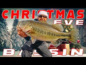 Bass Fishing Unwrapped: Christmas Eve Bass Fishing!