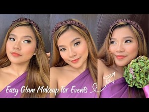 Easy Natural Makeup for Wedding ♡ Bridesmaid Makeup / Party / Special Occasion