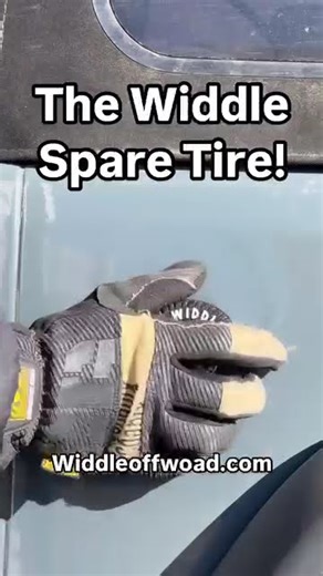 The Widdle Spare Tire is here! 🛞💨