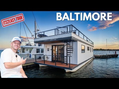 LIVING ON A HOUSEBOAT IN BALTIMORE *NOT WHAT WE EXPECTED*