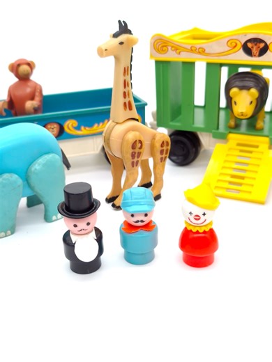 Nostalgic Memories of the 991 Circus Train Fisher Price Set