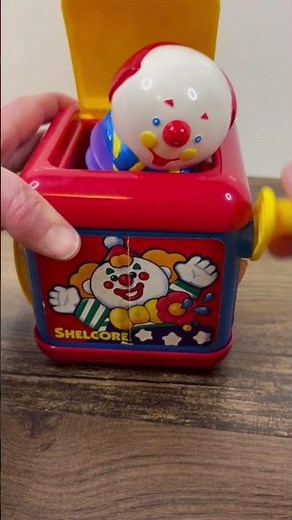next toy that I ordered from ebay: Shelcore Jack-in-the-box 1992