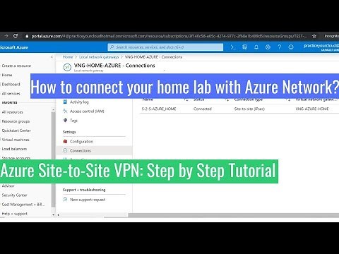 Azure Site-to-Site VPN Tutorial: Connect your home lab with Azure Virtual Network