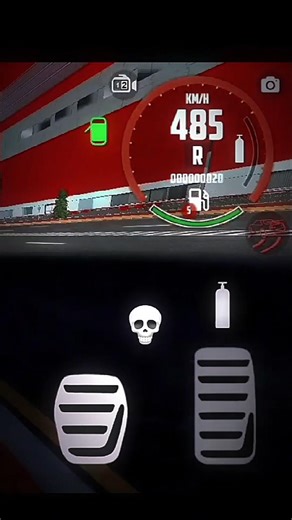 Dodge Challenger Reverse SPEED 💀⚡ #carsimulator2 #shorts #viralshorts