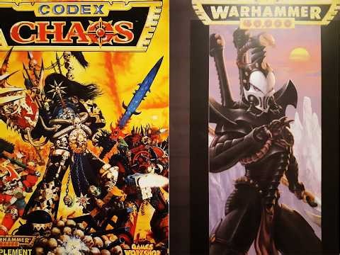 Warhammer 40K 2nd edition 1600 points Battle Report: Chaos Space Marines vs Dark Eldar