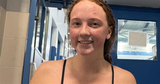 Young Ocean City girls swimming team opens season with big win