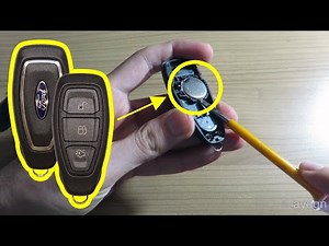 Ford key battery replacement