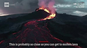 174K views · 1.9K reactions | A drone crashed into the molten lava of Iceland's Fagradalsfjall volcano, providing a mesmerizing close-up view into the erupting crater. cnn.it/3uGn0qi | CNN | Facebook