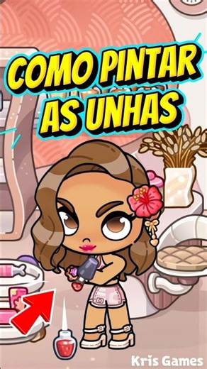 😱COMO PINTAR A UNHA NO AVATAR WORLD 🔥✨#pazu #segredosavatarworld #secretsavatarworld #toca