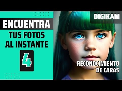 ¡Domina DigiKam! Encuentra tus fotos al instante con su reconocimiento facial.
