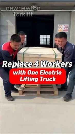 Electric Order Picker | 1 Machine Equals 4 Workers #forklift#lifter