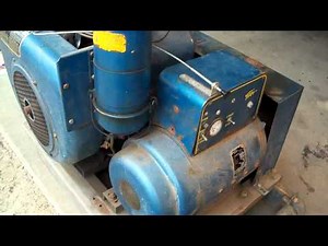 Wisconsin VF4D Engine & generator