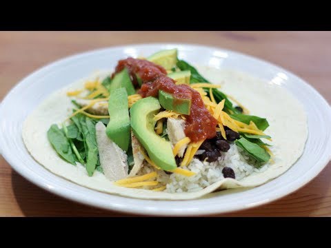 How to make my favorite Burrito | Easy Homemade Burrito Demonstration