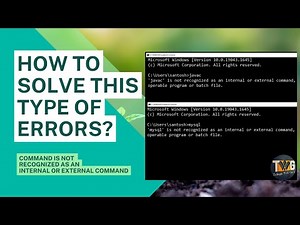 how to solve javac or mysql or python is not recognized problem | teluguwebguru