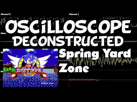 Sonic 1 - Spring Yard Zone - Oscilloscope Deconstruction