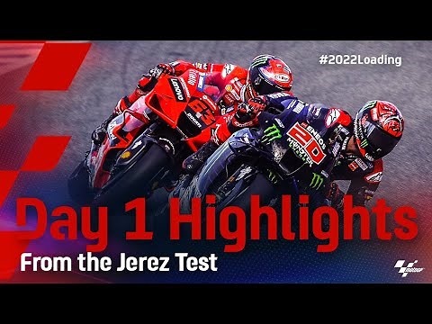 Day 1 of the Jerez Test Highlights