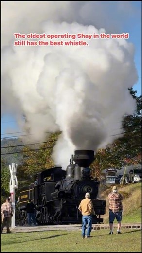 Steam Train -120 Years of Power: 5 Steam Whistles at Once!