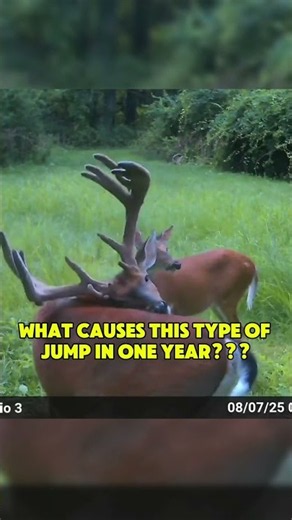 ONE YEAR! 😳 Geezer absolutely BLEW UP from 2024 to 2025! What caused this jump? 🦌