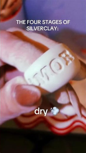 Working with silverclay happens in four main stages