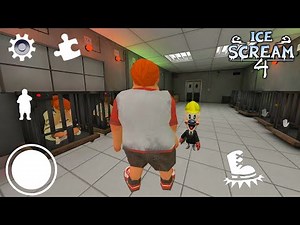 Playing As Charlie In Ice Scream 4 | Outwitt Mod Menu