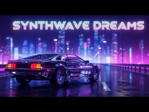 Retro Neon Flow Cinematic Synthwave Drive Across Cyberpunk Streets