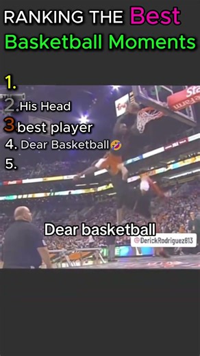 Ranking the Best Basketball Moments 🏀