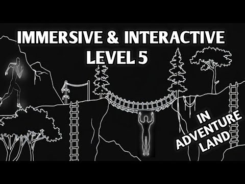 4-MIN IMMERSIVE ADVENTURE LAND INTERACTIVE WARM-UP 🎢🔥 | Full Body Workout