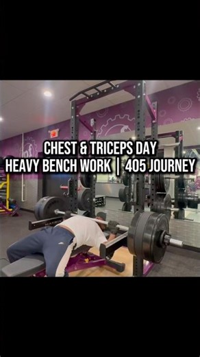 Heavy Bench Day | Chest & Triceps | 405 Bench Journey