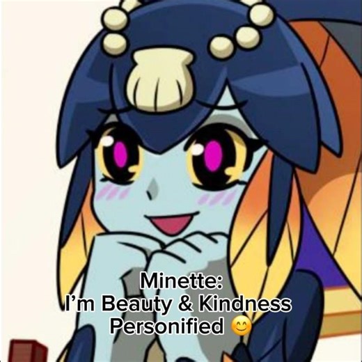 Minette Is So Cute And Kindness 🥰