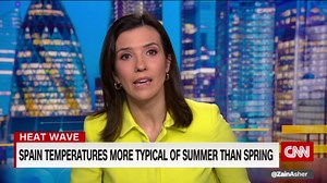 Parts of Spain setting heat records for April