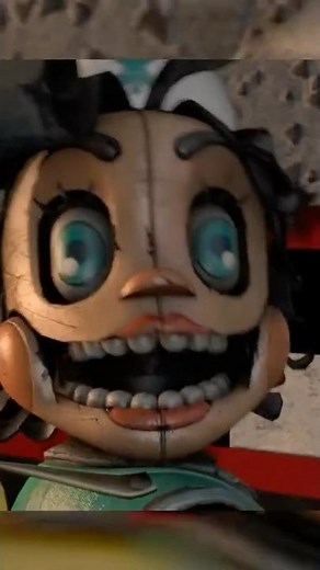 FNAF Twisted Foxy VS Dollie #fnaf #shorts