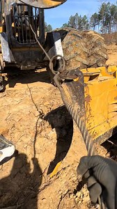 2.4K views · 84 reactions | Putting the hook back on the cable. #logging #tigercat #forestry #winch #stuck #mud #fail #foryou | Jazlyn Smith | Facebook