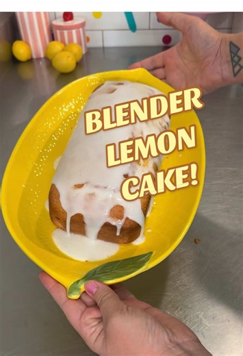 Delicious Blender Lemon Cake Recipe