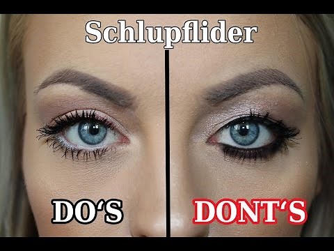 How to: Apply makeup correctly to droopy eyelids / Drooping Eyelid Hacks