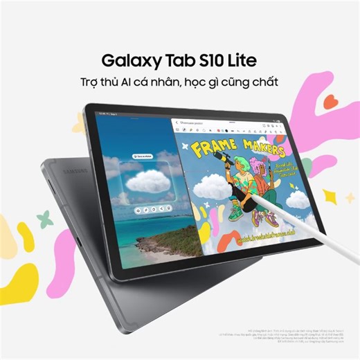 2.3K reactions · 16 shares | Nâng cao hiệu suất với Galaxy Tab S10 Lite – cùng trợ lý AI thông minh, bút S Pen mượt mà và hiệu năng mạnh mẽ - sẵn sàng đồng hành cùng bạn trên mọi tác vụ  #GalaxyTabS10Lite | Samsung | Facebook