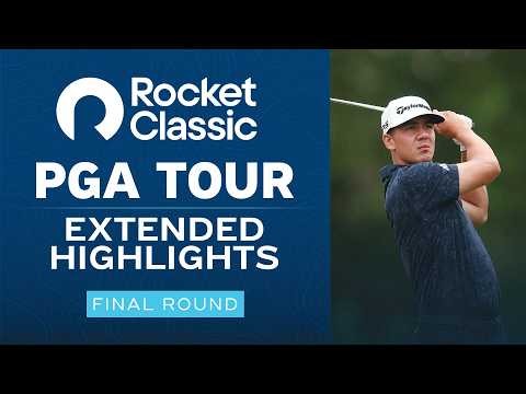 PGA Tour Highlights: Rocket Classic 2026, Final Round | Golf Channel
