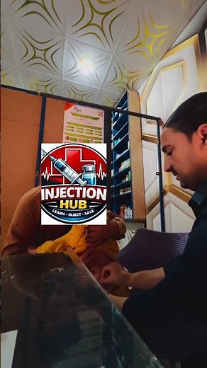 Doctor injection video #intramuscularinjection #injection_funny #doctor #babyinjection
