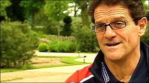 Football Focus: Capello's first interview in English