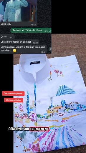 Client très satisfait de sa commande, converti en abonné. Ce client, pleinement satisfait de la qualité et du service lors de son premier achat, à décider de s'engager en s'abonnant à la maison M'sieur. #MadeInCameroon #Cameroun #Cameroon #venteenligne #stylehomme # | M'sieur - M'dame