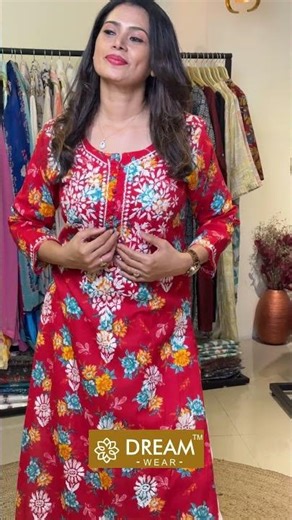Cotton summer chikankari