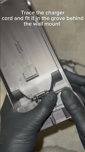 DYSON V11 - HOW TO PUT THE CHARGER IN THE DOCK #dysonv11 #fyp #diydyson