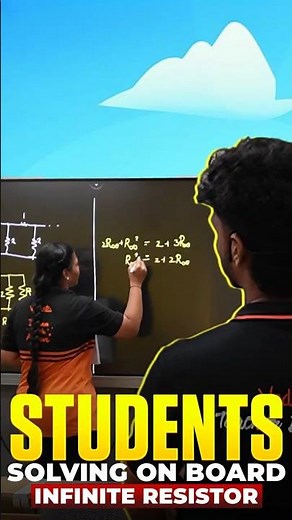 Students Solving on Board | Infinite Resistor | NEET 2026 | Physics Class by Christopher Sir ✅