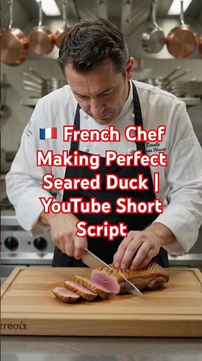 French Chef Makes the Perfect Seared Duck 🦆