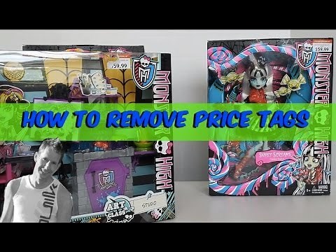 How To Remove Labels/Price Tags Without Damaging The Packaging